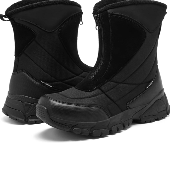 New! Shulook women's winter boots snow warm waterproof zipper insulated size 7 - Picture 5 of 9